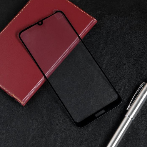 Защитное стекло Red Line для Huawei Honor 8A/8A Pro/Y6s 2019, Full screen, полный клей, чёрное Red Line