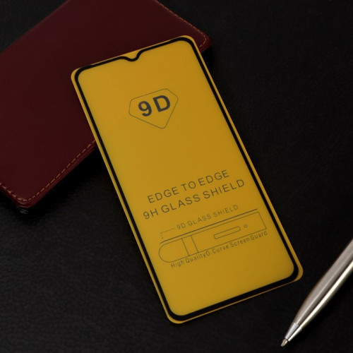 Защитное стекло Innovation 2D, для Xiaomi Redmi 9A/9C, полный клей, чёрная рамка Innovation