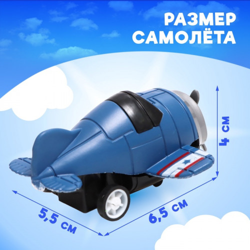 Самолет инерционный SKY. МИКС (производитель не указан)