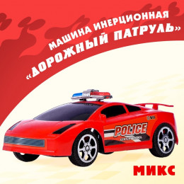 Машина инерционная «Дорожный патруль», МИКС