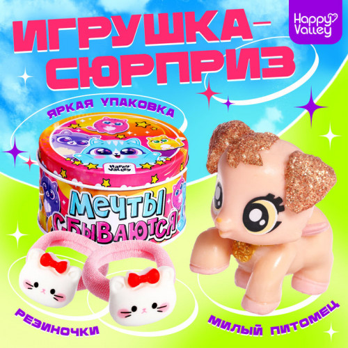 Игрушка-сюрприз «Мечты сбываются», МИКС Happy Valley