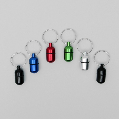 Адресник-капсула под записку, 2.2×1.3 см, фасовка 6 шт., микс Пижон