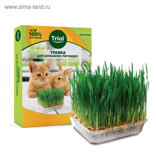 Травка для животных Triol, 120 г Triol