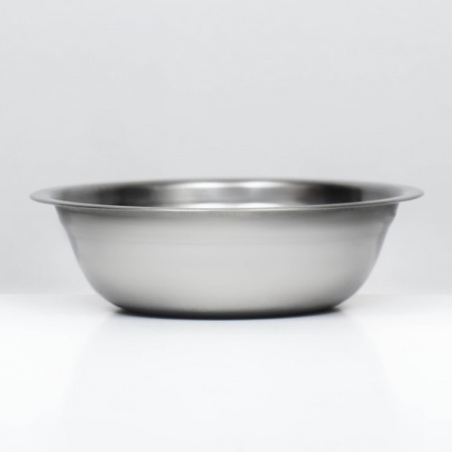 Миска металлическая эконом, 0.5 л, 17×5 см Пижон