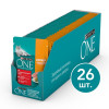 Влажный корм Purina One для стерилизованных кошек, курица/фасоль, 75 г Purina ONE