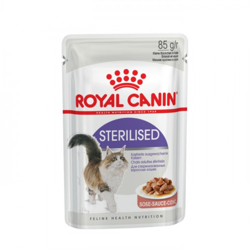Влажный корм RC Sterilised для стерилизованных кошек, в соусе, пауч, 85 г Royal Canin