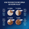 Влажный корм Felix Аппетитные кусочки для кошек, лосось в желе, пауч 75 г FELIX