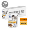 Влажный корм Perfect Fit для чувствительных кошек, индейка, 75 г Perfect Fit