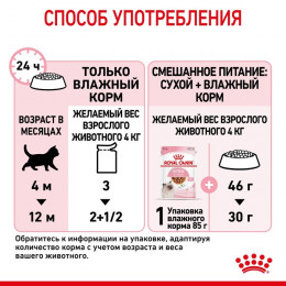 Влажный корм RC Kitten Instinctive для котят, в соусе, пауч, 85 г