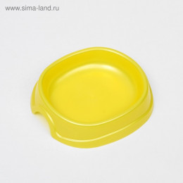 Миска №1 «Нулевка» 200 мл, 13.5×12.5×3 см, желтый перламутр