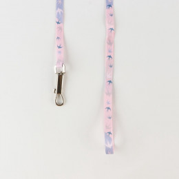 Поводок «Ласточки» 120×1 см, шлейка 24-36 см