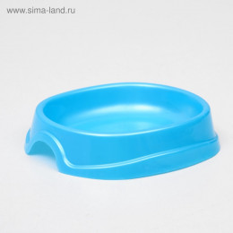 Миска №1 «Нулевка» 200 мл, 13.5×12.5×3 см, голубой перламутр