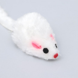 Игрушка для кошек «Малая мышь» 6 см, с кошачьей мятой внутри