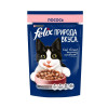Влажный корм Felix Природа вкуса для кошек, лосось, 75 г FELIX