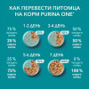 Влажный корм Purinа One для кошек, курица/морковь, 75 г Purina