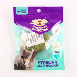 Игрушка для кошек «Мышка» из кошачьей мяты, 6 х 1.5 см