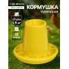 Кормушка для домашней птицы на 1.5 кг, пластик, Greengo Greengo