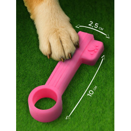 Игрушка жевательная «Ключик», TPR, 10 см, розовая