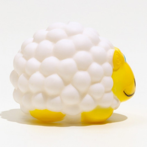 Игрушка пищащая «Барашек», 8×6 см, белая Пижон