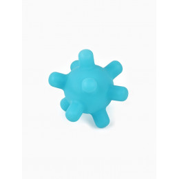 Игрушка пищащая «Мячик шипы», 5 см, голубая