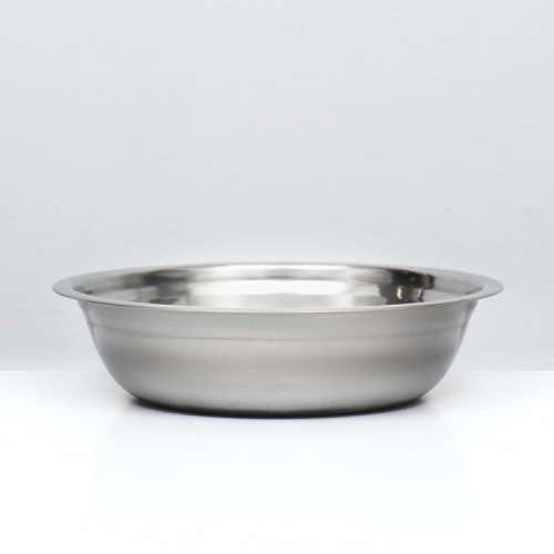 Миска металлическая эконом, 1.2 л, 23×6 см Пижон