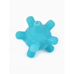 Игрушка пищащая «Мячик шипы», 5 см, голубая