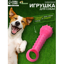 Игрушка-дразнилка «Поймай меня!», TPR, 9.5 см, розовая